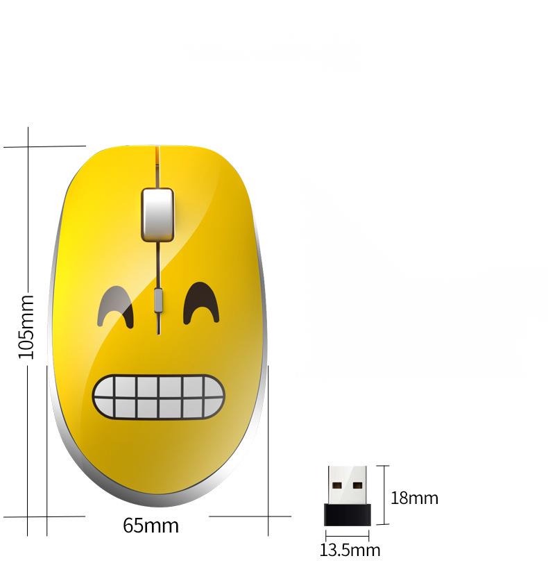 Chuột Không Dây Chơi Game 2.4G Cho PC / iPad / Điện Thoại Di Động / Máy Tính Bảng