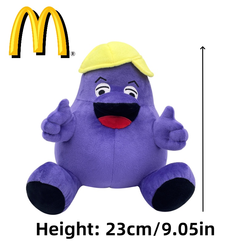 Grimace Đồ chơi nhồi bông Hình Động Vật Đáng Yêu Cho Bé