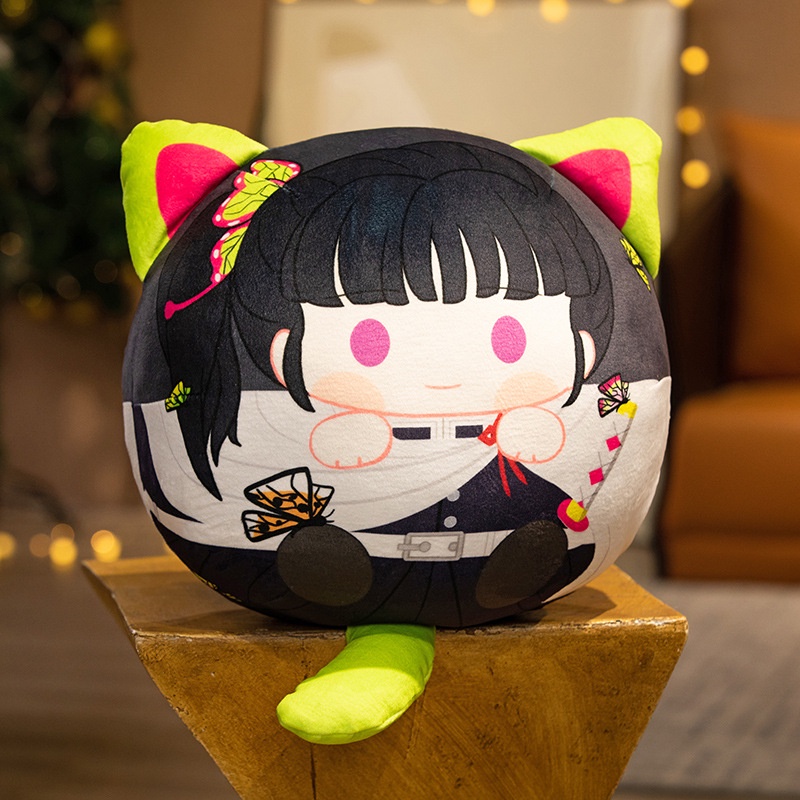 Thú Nhồi Bông Hình Nhân Vật Hoạt Hình Demon Slayer 35cm