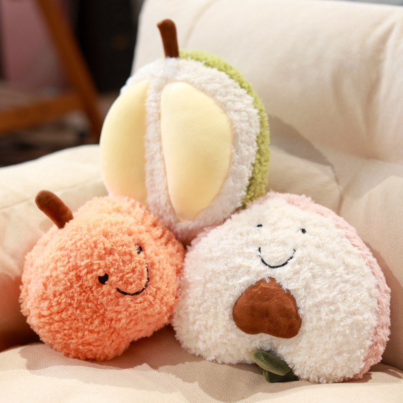 Trái Cây Và Rau Củ Nhồi Bông Sống Động Như Thật Mới Dành Cho Trẻ Em