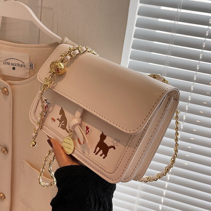 Mnefokc Túi Xách Mùa Hè Nhỏ, Túi Xách Dây Xích Dung Lượng Lớn, Túi Xách Nữ , Túi Xách Nghiêng, Túi Xách Dễ Thương.