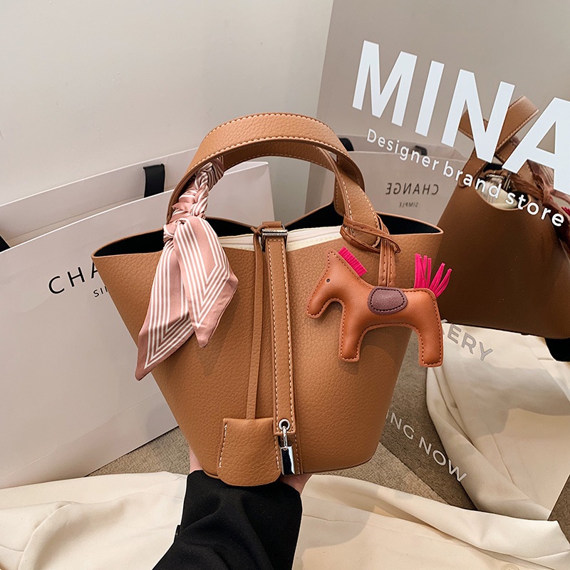 WENZHI túi xách nữ túi đeo chéo Túi xô L90T0OZ