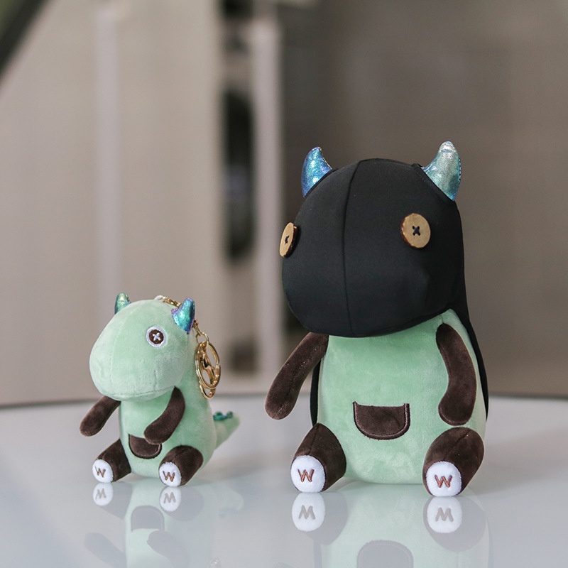 Thú Nhồi Bông Hình Dino Adventurers Treo Trang Trí