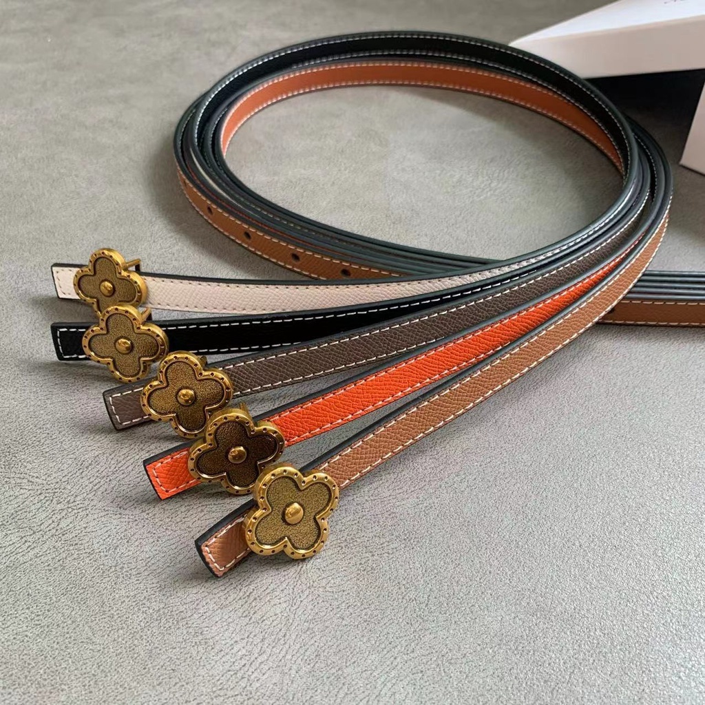 Hàng Có Sẵn! Hàng Có Sẵn! Thắt Lưng Da LV Chất Lượng Cao Cho Nam Nữ