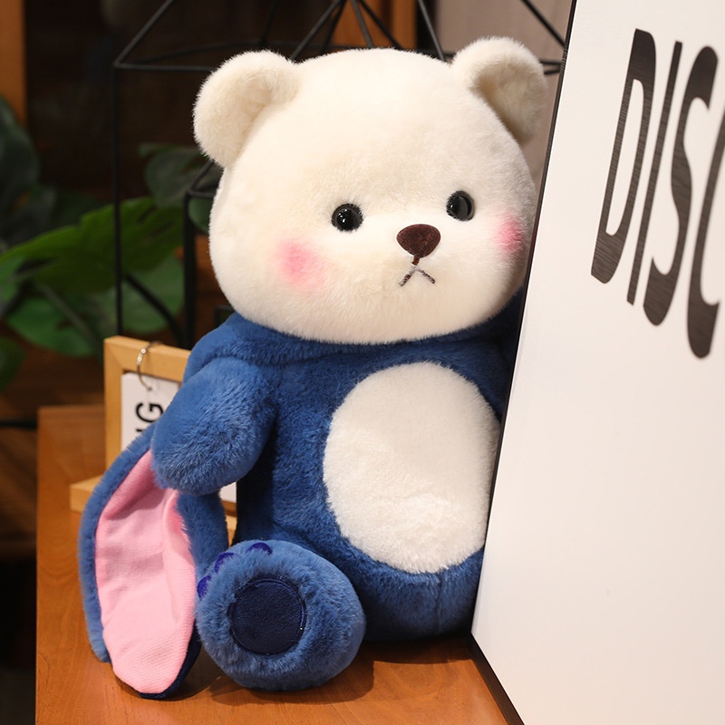 Gấu bông HYC HUMEY cosplay Stitch Lena Teddytales mặc đồ Lotso lông siêu mịn 28-40cm