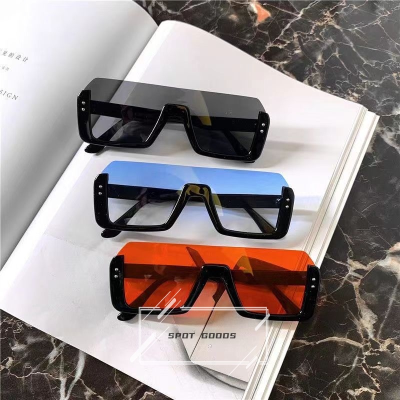 Kính Mát Nửa Gọng Nhiều Màu Sắc Thời Trang