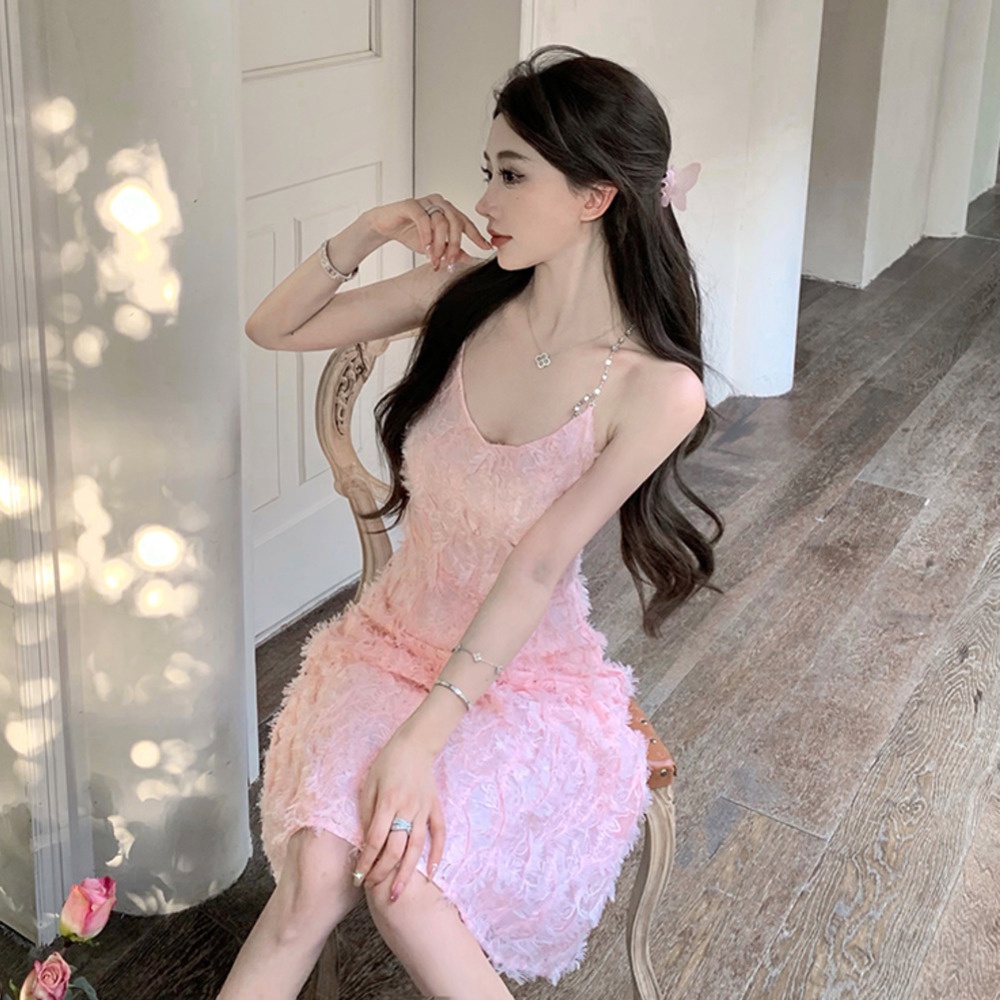 Đầm Không Tay Thiết Kế Giản Dị Thời Trang