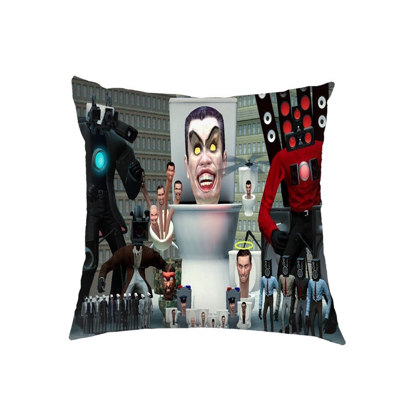 Skibidi Vỏ Gối Trang Trí Ghế sofa