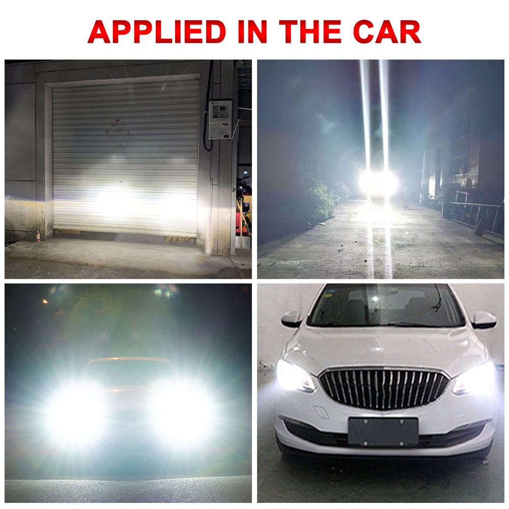 Máy chiếu led mini 360 độ không có điểm mù h4 24000lm 90w h4 6000k 20000lm đèn led h4 đèn pha xe máy ô tô