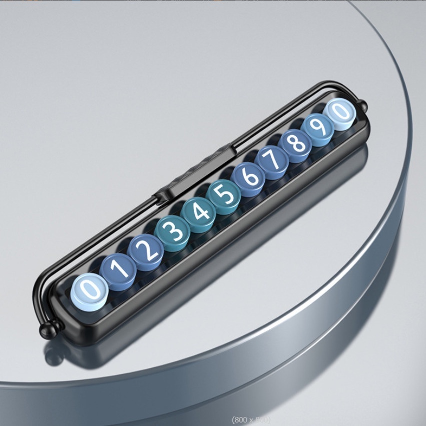 Bảng Số Đậu Xe Tạm Thời Thiết Kế Mới Cao Cấp Tiện Lợi Dễ Sử Dụng