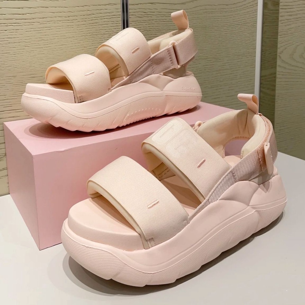 Giày Sandal Đế Mềm Dày Hở Ngón Thời Trang Mùa Hè 2023