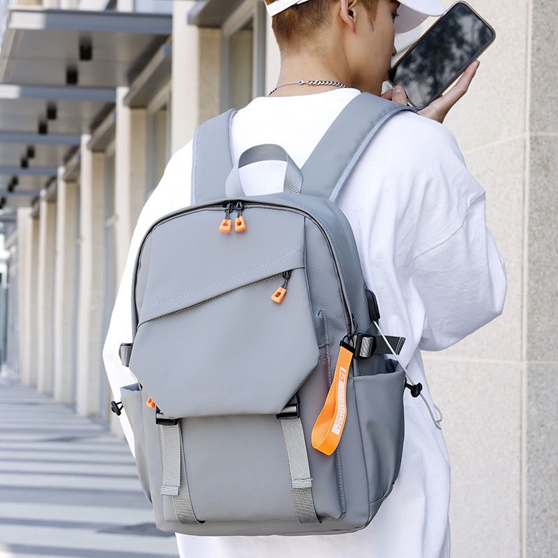 JINRU Balo vải oxford nam nhiều màu Cỡ Lớn Balo Thời Trang 2023 NEW K96T0EP