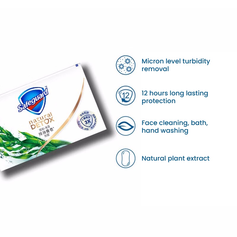 Set 3 Xà Phòng Rửa Tay Thải Độc An Toàn Cho Gia Đình 108G