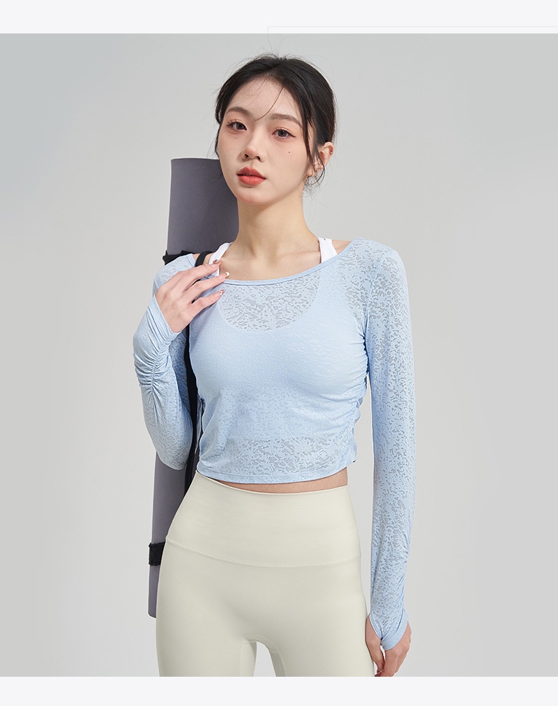 Áo Thun Thể Thao Tay Dài Form Rộng Thời Trang Cho Nữ