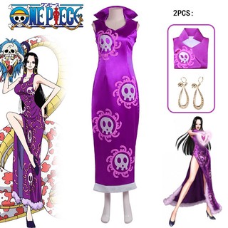 Bộ Đồ Hóa Trang Nhân Vật boa hancock Quyến Rũ Trong Phim Hoạt Hình one piece