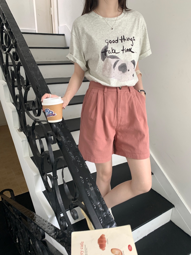 Quần Short Lưng Thun Thời Trang Hàn Quốc Sành Điệu 64823