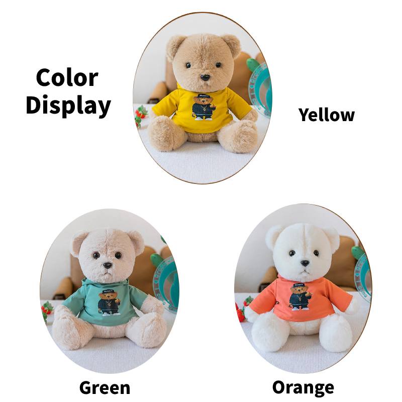 Gấu Teddy Nhồi Bông Mềm Mại Có Thể Tháo Rời Làm Quà Tặng Cho Mọi Lứa Tuổi