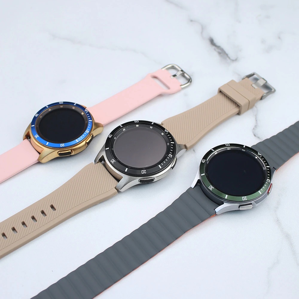 Ốp Bảo Vệ Bằng Thép Không Gỉ Cho Đồng Hồ Thông Minh Samsung Galaxy Watch 4 Classic 42mm 46mm