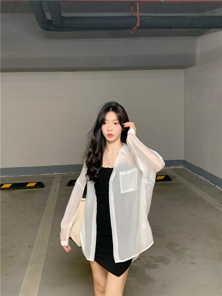 Đầm Dây Mỏng Dáng Rộng Thời Trang Sành Điệu 64204