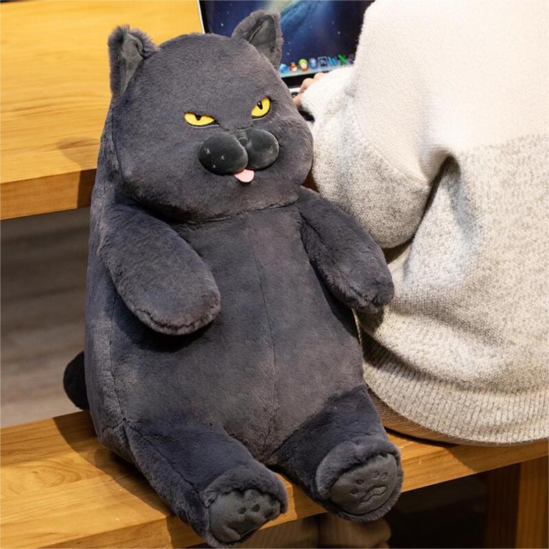 Búp Bê Hình Chú Mèo Mềm Mại 45cm Phong Cách Anh Quốc