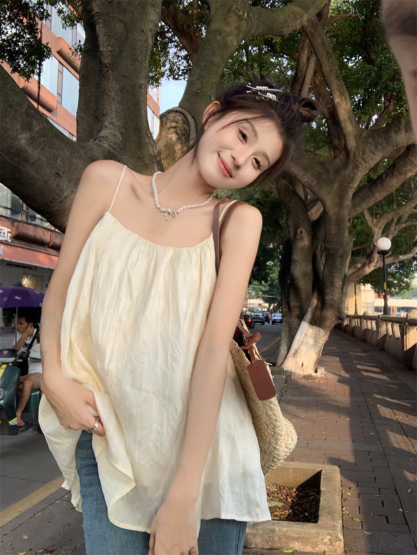 Áo Dây Mỏng Màu Sắc Gradient Thời Trang Mới 64990