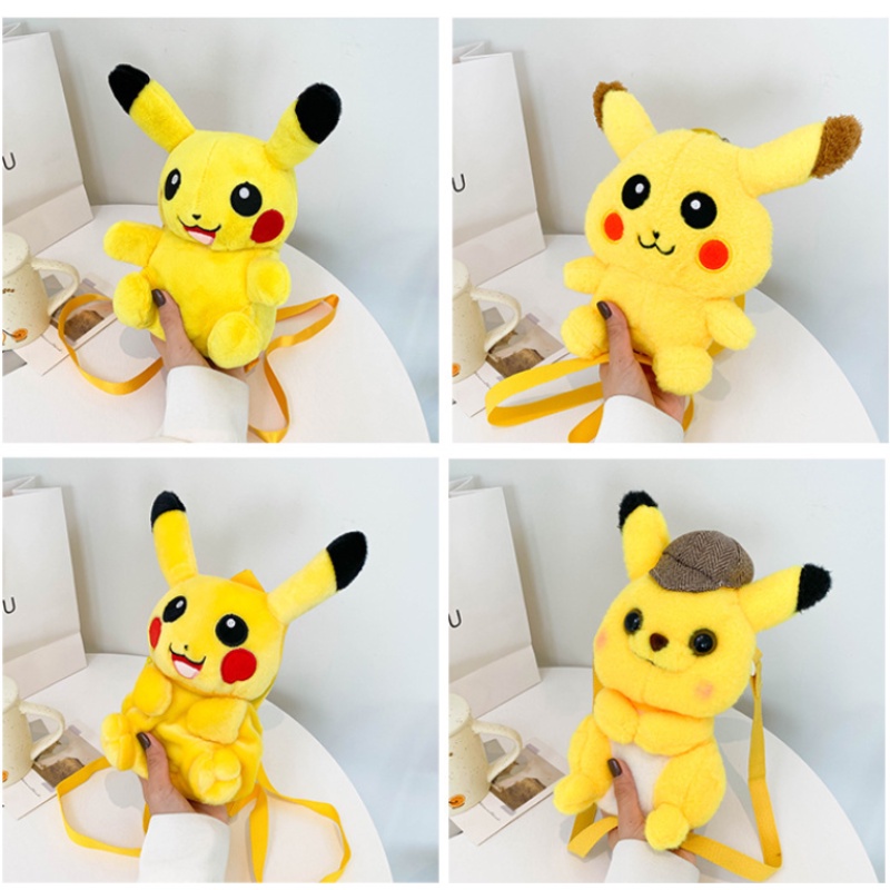 Balo Đi Học Hình Pokemon Piplup Hoạt Hình Cho Bé