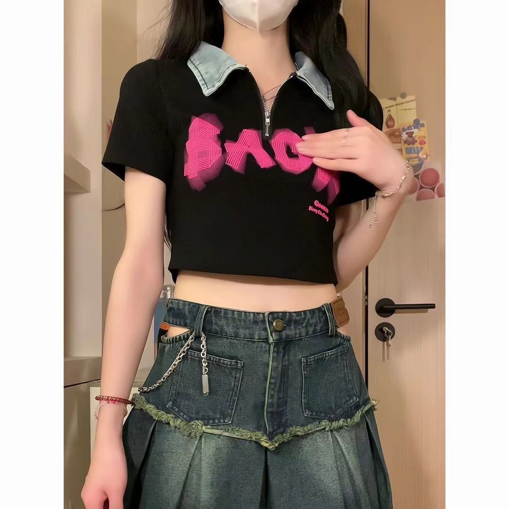 Hana  áo phông áo thun nữ croptop baby tee Thời trang hàn quốc  Thanh lịch Thời trang Độc đáo High quality A29J2F6 36Z230909