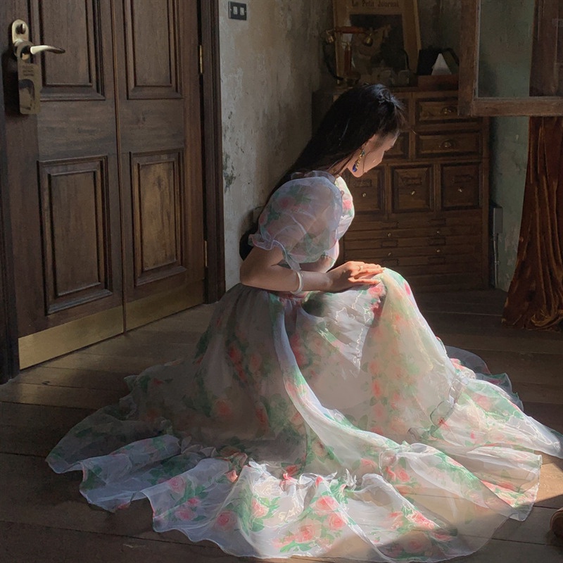 Đầm nữ cổ tích Phong Cách Pháp , váy Nàng Tiên, váy dự tiệc, dạ hội, váy tiểu thư, đầm nữ