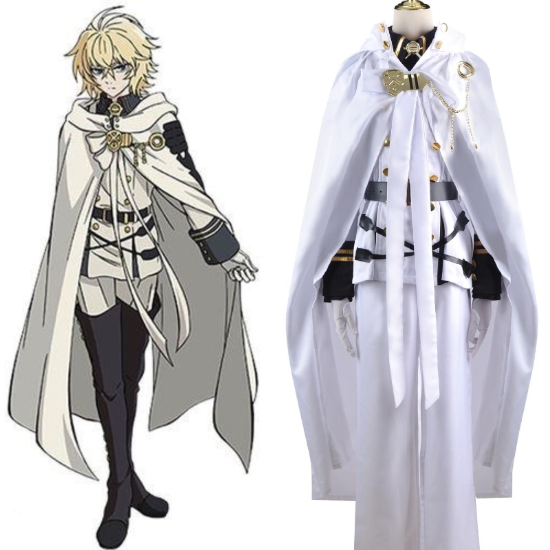 Bộ Đồ Hóa Trang Nhân Vật anime mikaela hyakuya periphera Nhiều Kích Cỡ