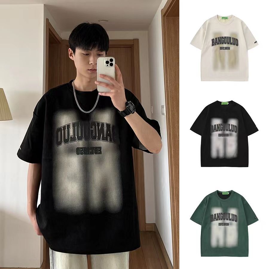 Set đồ nam 100% Cotton Nam phong cách Đường Phố hàng  Xu Hướng, áo quần nam