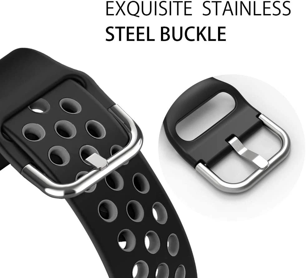 Silicone Dây Đeo Silicon Thay Thế Cho Đồng Hồ Thể Thao amazfit bip 5 amazfit bip 5