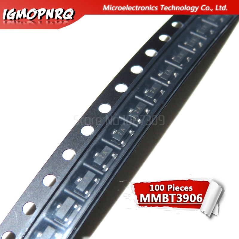 Bộ 100 Linh Kiện Điện Tử mmbt3906 mmbt3904 mmbt4401 mmbt5401 mmbt5551 mmbta42 mmbta44 mmbta92 sot-23