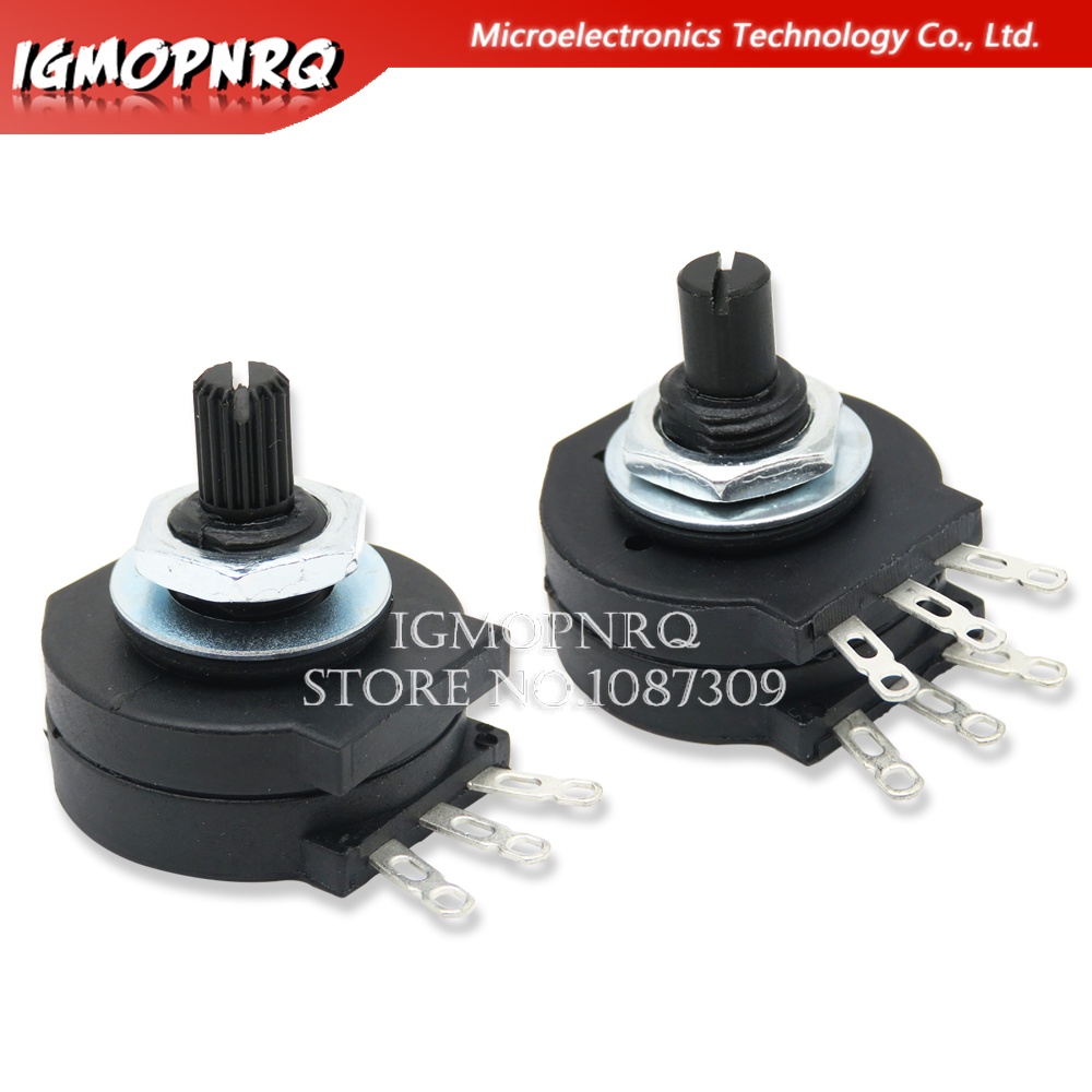 5 Chiết Áp Cho Máy Hàn rvs28p-b102 2w 1k rvs28 b102 3pin 6pin 10k