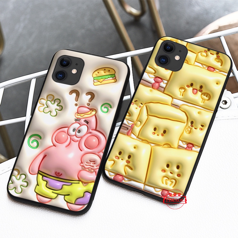 Ốp Điện Thoại Dẻo Họa Tiết Hoạt Hình spongebob Cho samsung m30 m30s m21 m31 m51 a03 a13 a33 a53 ty38