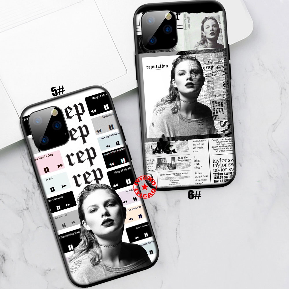 Ốp Điện Thoại Silicon Mềm Hình Ca Sĩ taylor swift bo53 Cho iphone xs 13 pro max mini