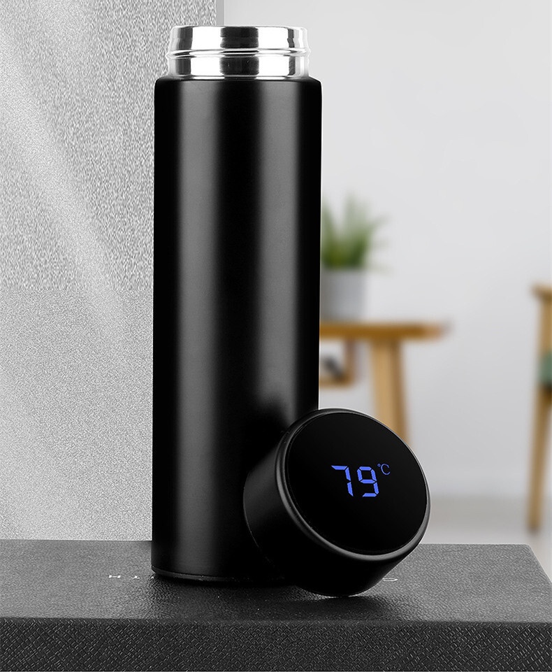 Bình Nước Giữ Nhiệt Thông Minh Bằng Thép Không Gỉ 500ml