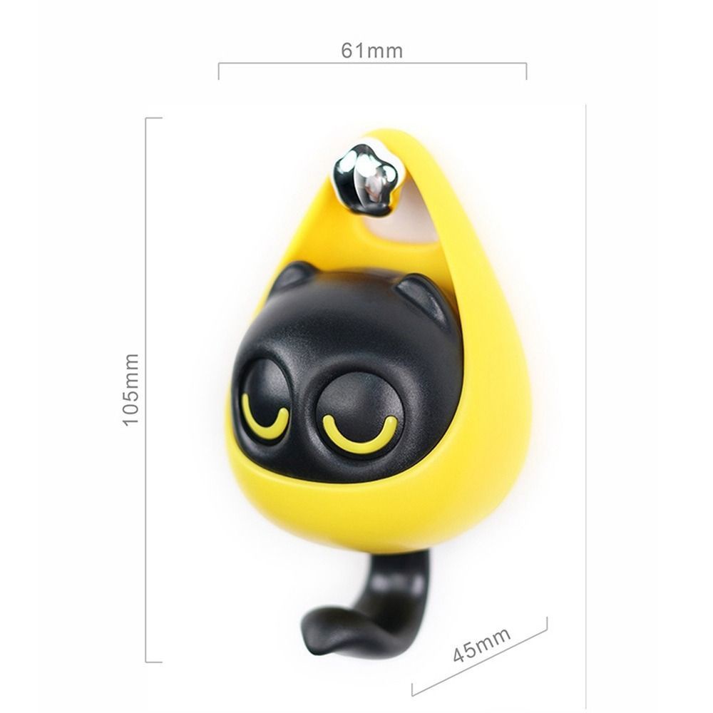 Set 4 Móc Treo Đồ Gắn Tường Hình Mèo Dễ Thương