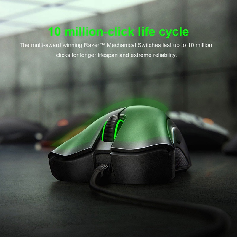 Chuột razer deathadder Chơi game lolcf ergonomic 10000dpi