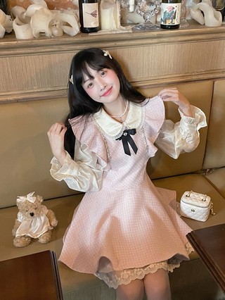 Set Váy Chữ A Thu Đông