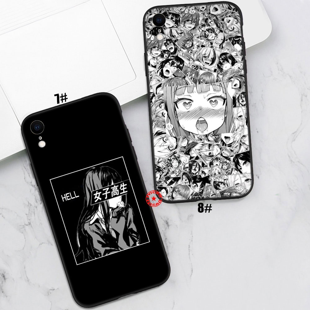 Ốp Điện Thoại Silicon Mềm Hình anime lewd sad bo33 Cho iphone 14 plus pro max