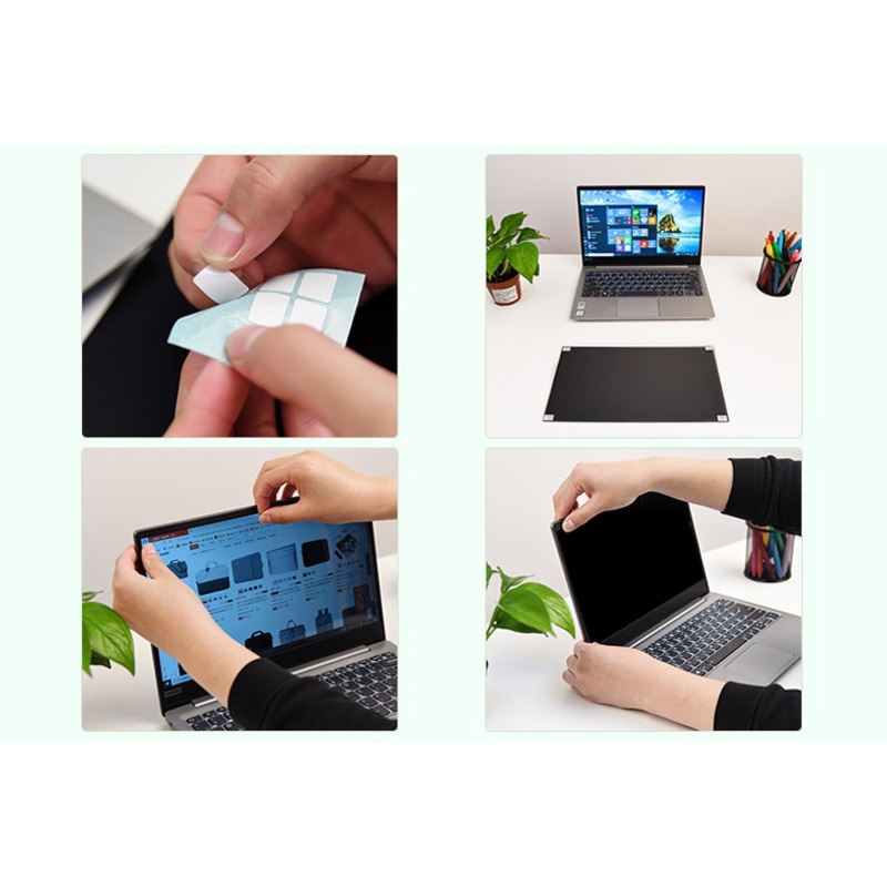 Miếng Dán Bảo Vệ Màn Hình laptop 14 15.6 16 17 "inch macbook air pro 13 Chống Nhìn Trộm
