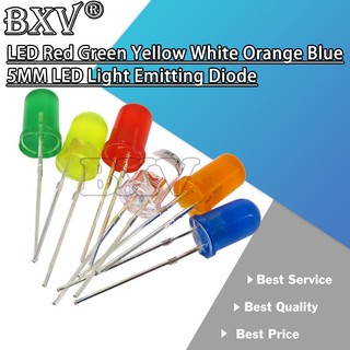 100 đi ốt đèn led f3 f5 3mm 5mm mới