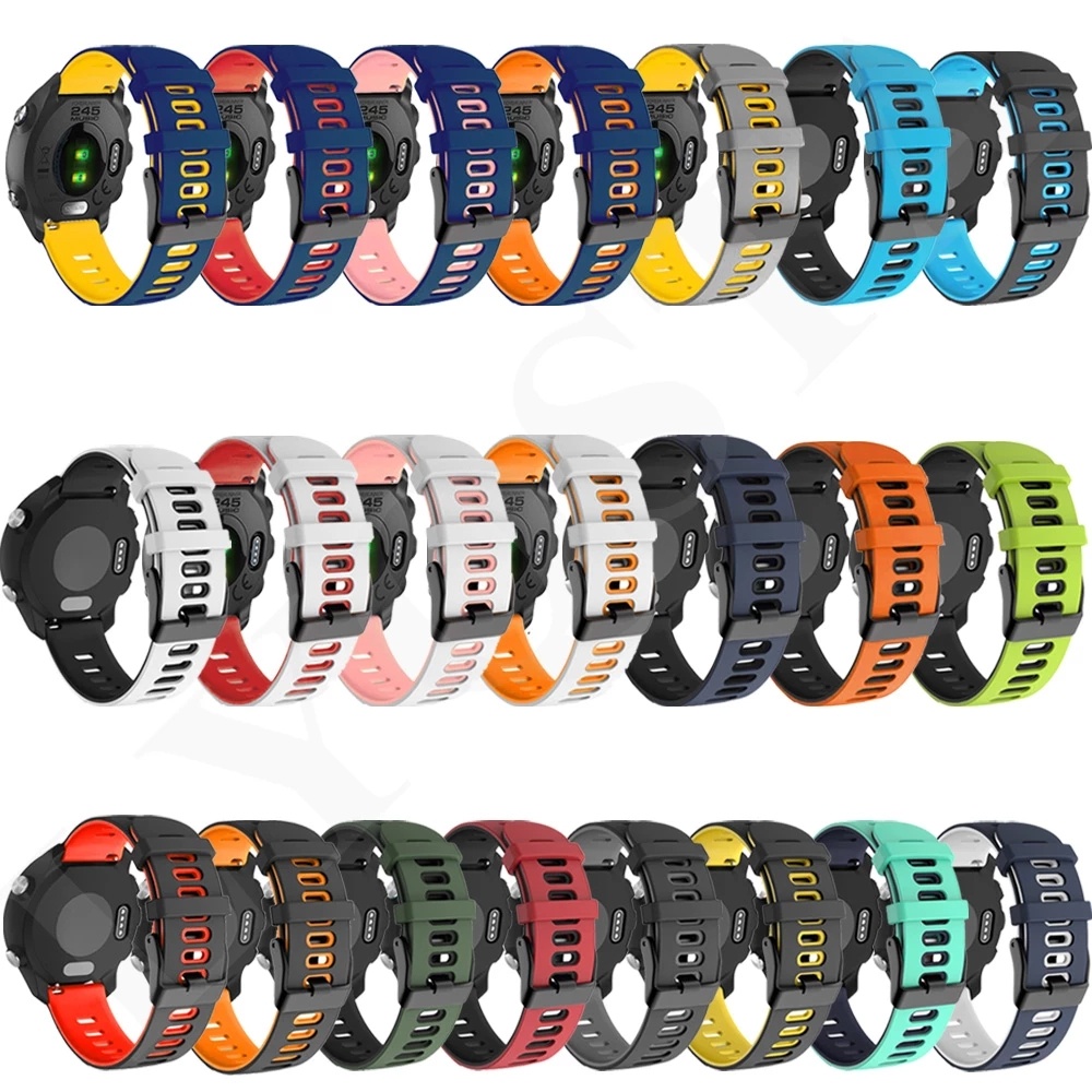 Dây đeo đồng hồ thông minh YIFILM bằng silicon 22mm cho Xiaomi Mi Watch/ Mi Watch S1 Active