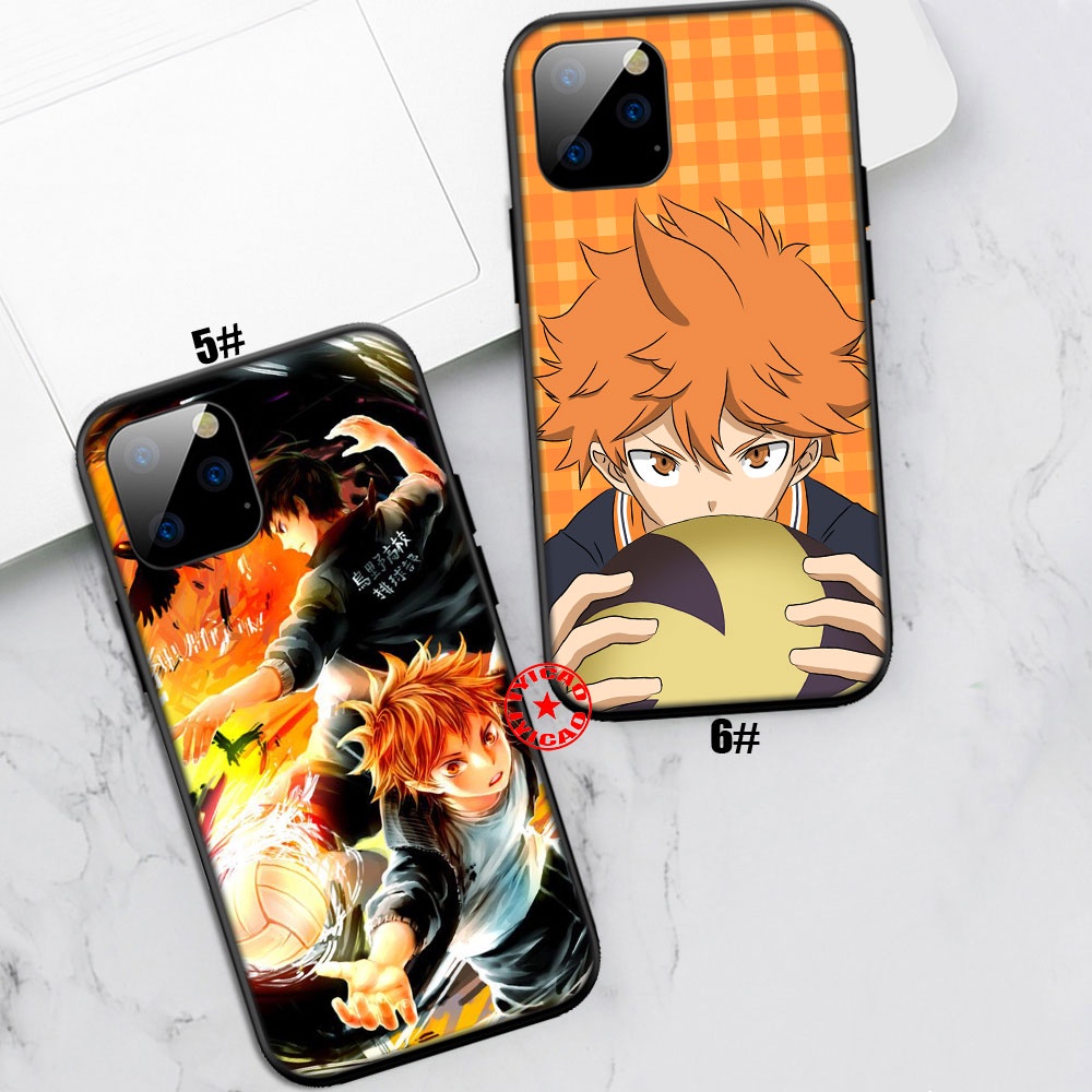 Ốp Điện Thoại Silicon Mềm Hình anime haikyuu bo3 Cho iphone 12 pro max mini x xs