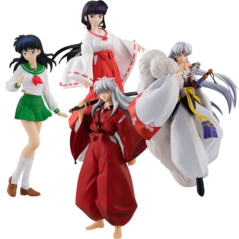 Mô Hình Nhân Vật inuyasha sesshoumaru Higome kikyo 16-20cm
