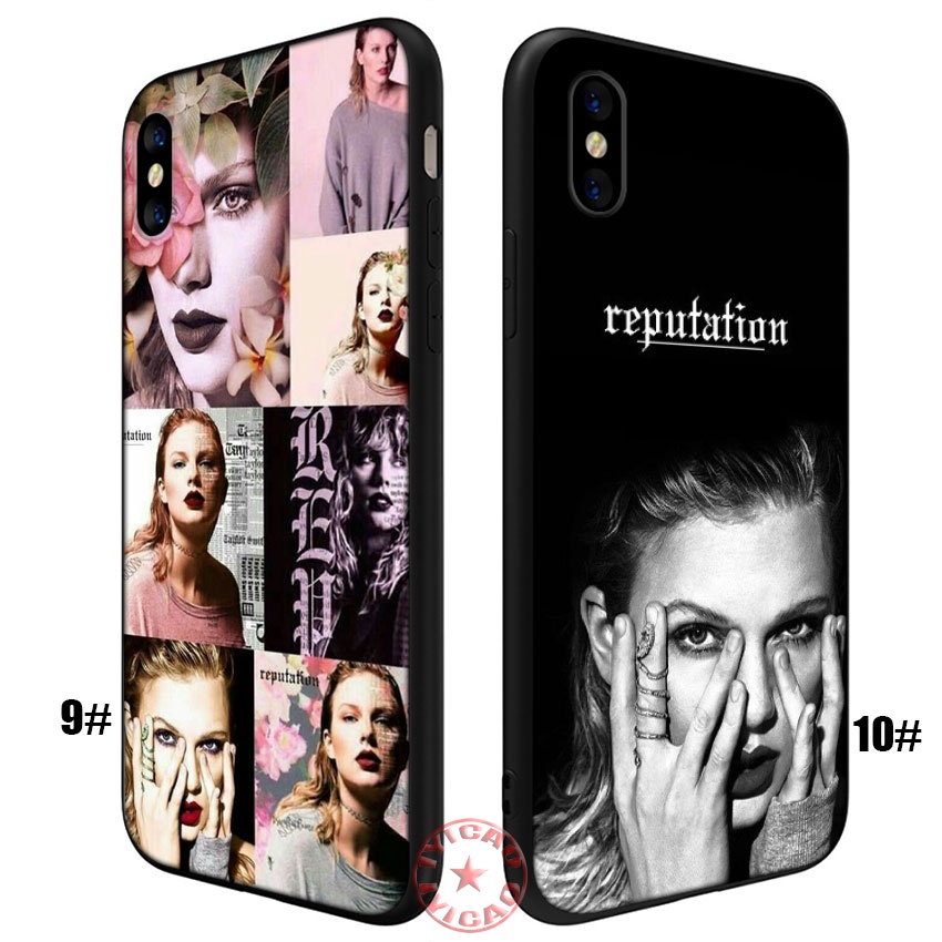 Ốp Điện Thoại Silicon Mềm Hình Ca Sĩ taylor swift bo53 Cho iphone xs 13 pro max mini