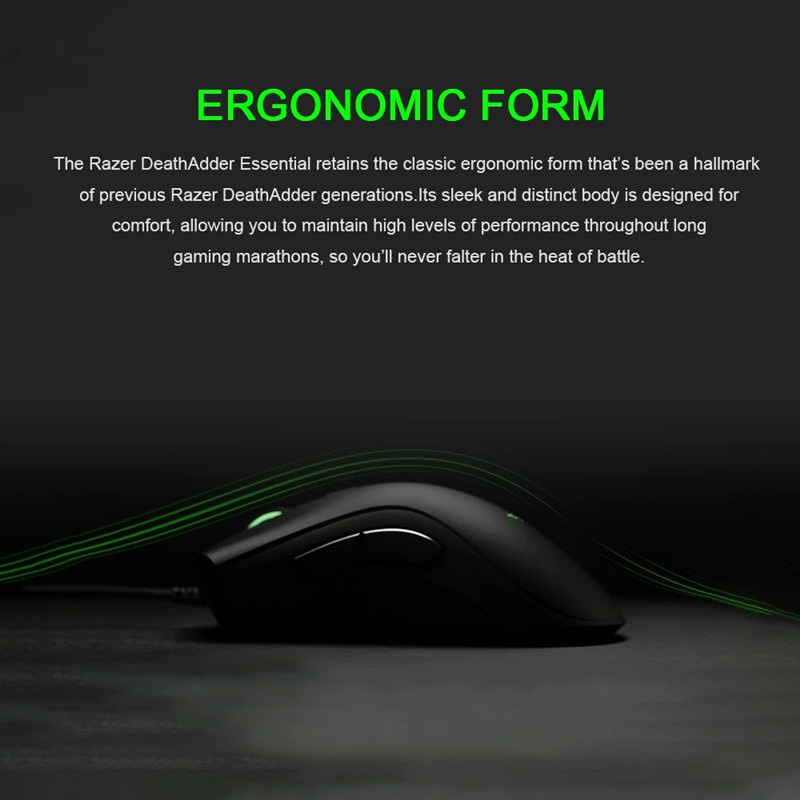 Chuột razer deathadder Chơi game lolcf ergonomic 10000dpi