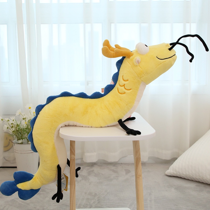 HYC Humey Đồ chơi nhồi bông Hình Con Rồng Mềm 125cm