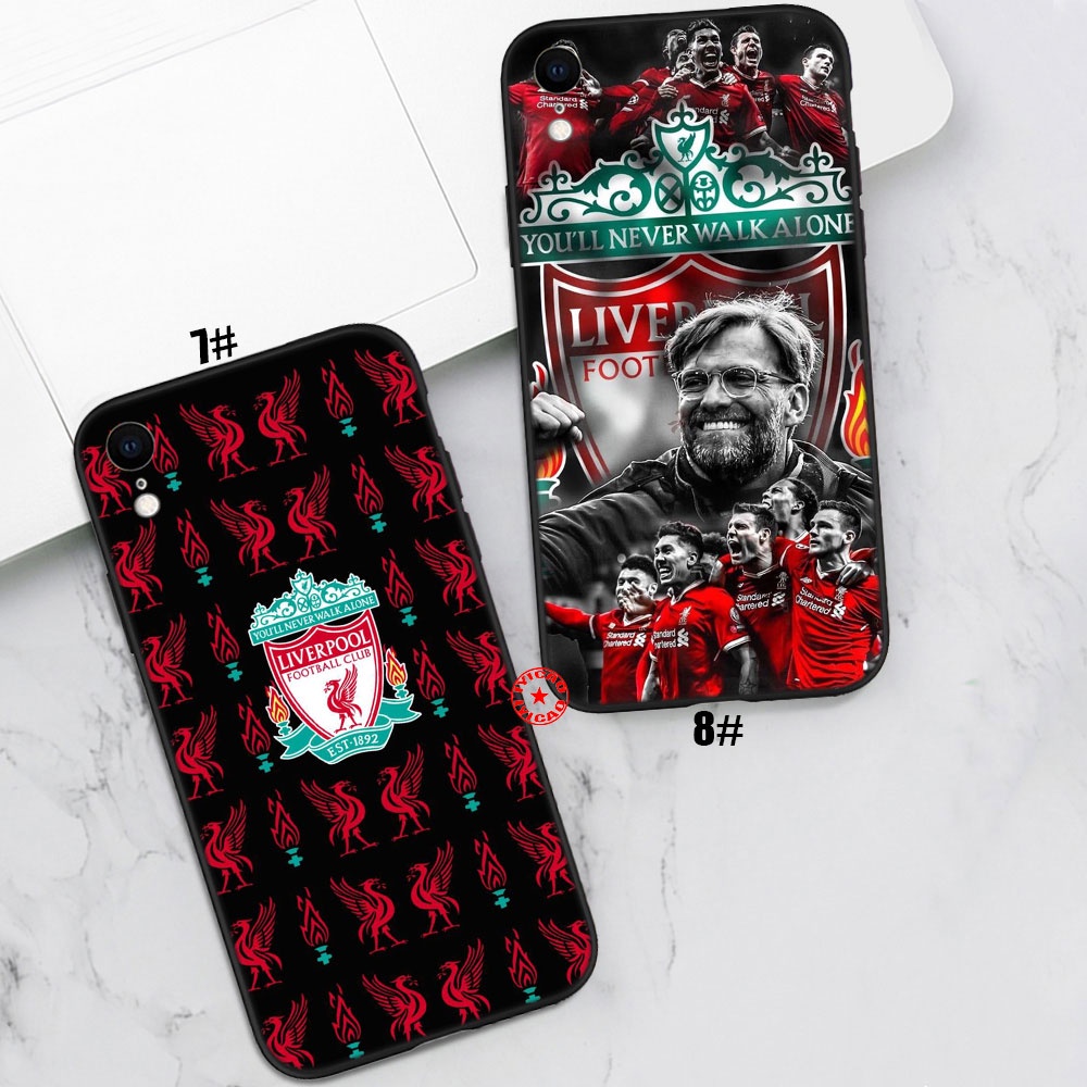 Ốp Điện Thoại Silicon Dẻo Họa Tiết Logo Đội Bóng liverpool Cho iphone 11 pro max xr se 2020 bo38