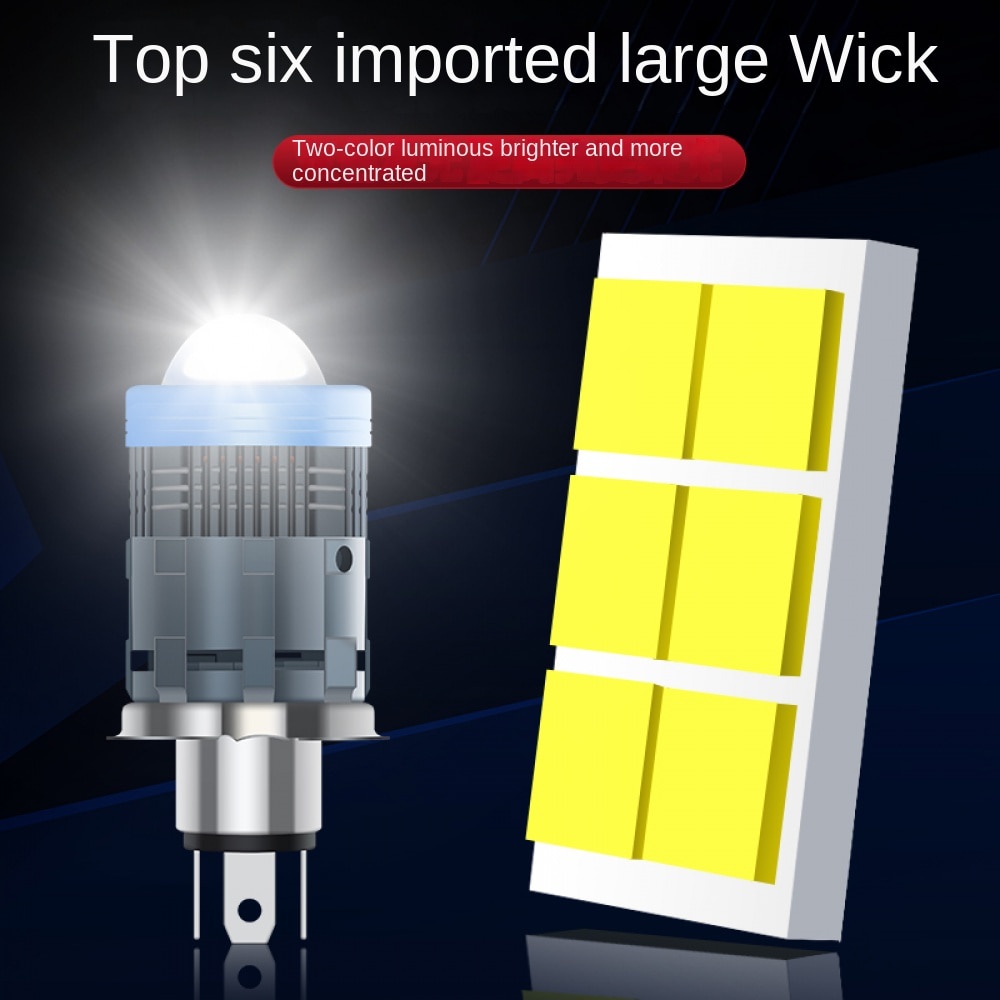 Đèn Pha led h4 12v Siêu Sáng Chuyên Dụng Cho Xe Hơi / Xe Tải